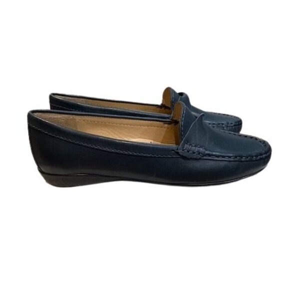 Marc Joseph New York “Beverly Road” Flats in Navy Napa – Size 7 NWOT - Picture 4 of 10
